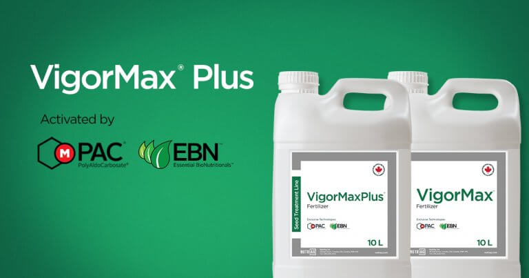 NutriAg boosts seed treatment line with VigorMax® Plus.