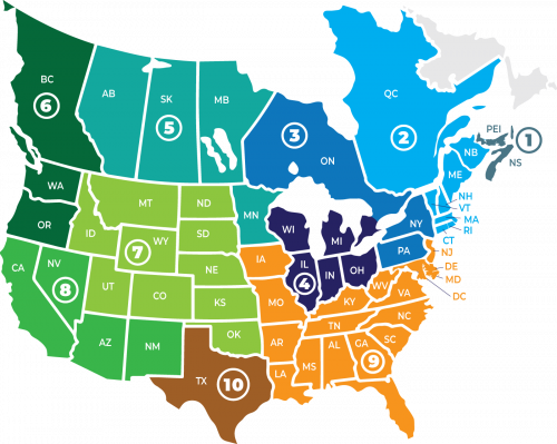 Sales Area Map